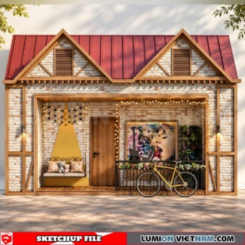 260821 Fashion Store Window Display 24 Sketchup Model
