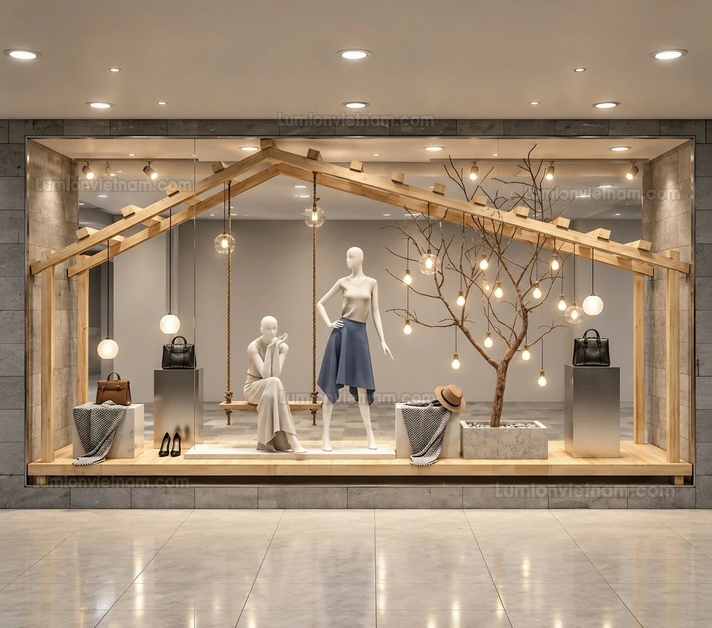 260821 Fashion Store Window Display 26 Sketchup Model