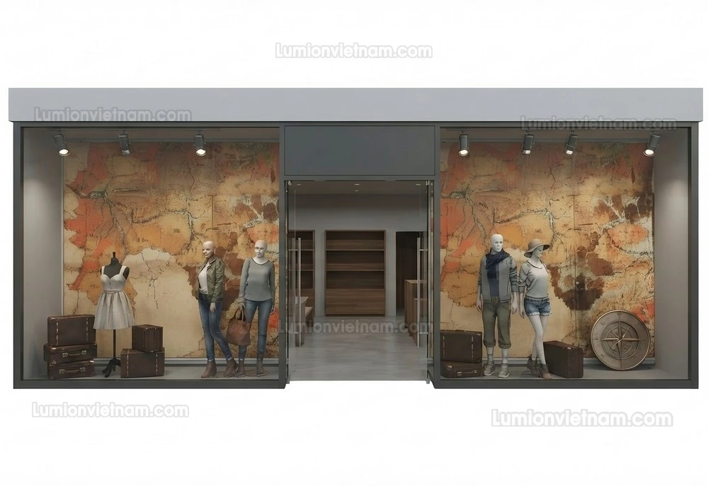 260821 Fashion Store Window Display 33 Sketchup Model