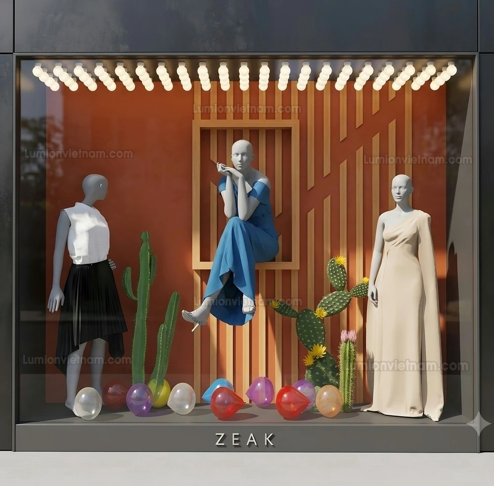260821 Fashion Store Window Display 56 Sketchup Model