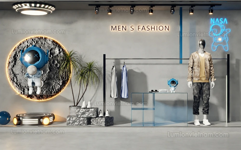 260821 Fashion Store Window Display 7 Sketchup Model