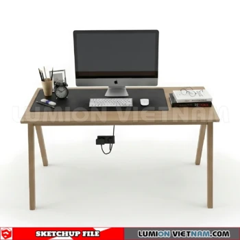 260902 Desk and chair 51 Sketchup Model