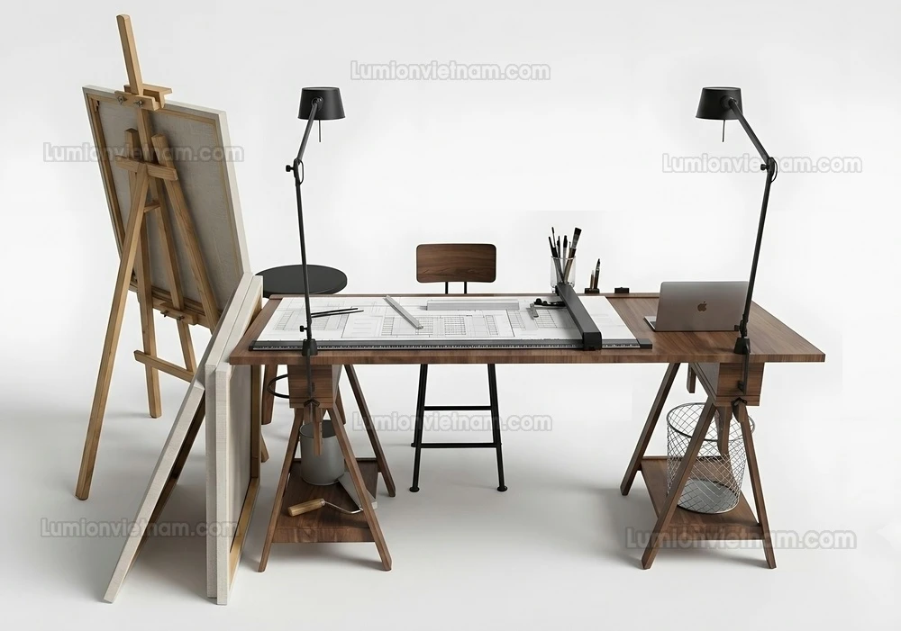260902 Desk and chair 71 Sketchup Model