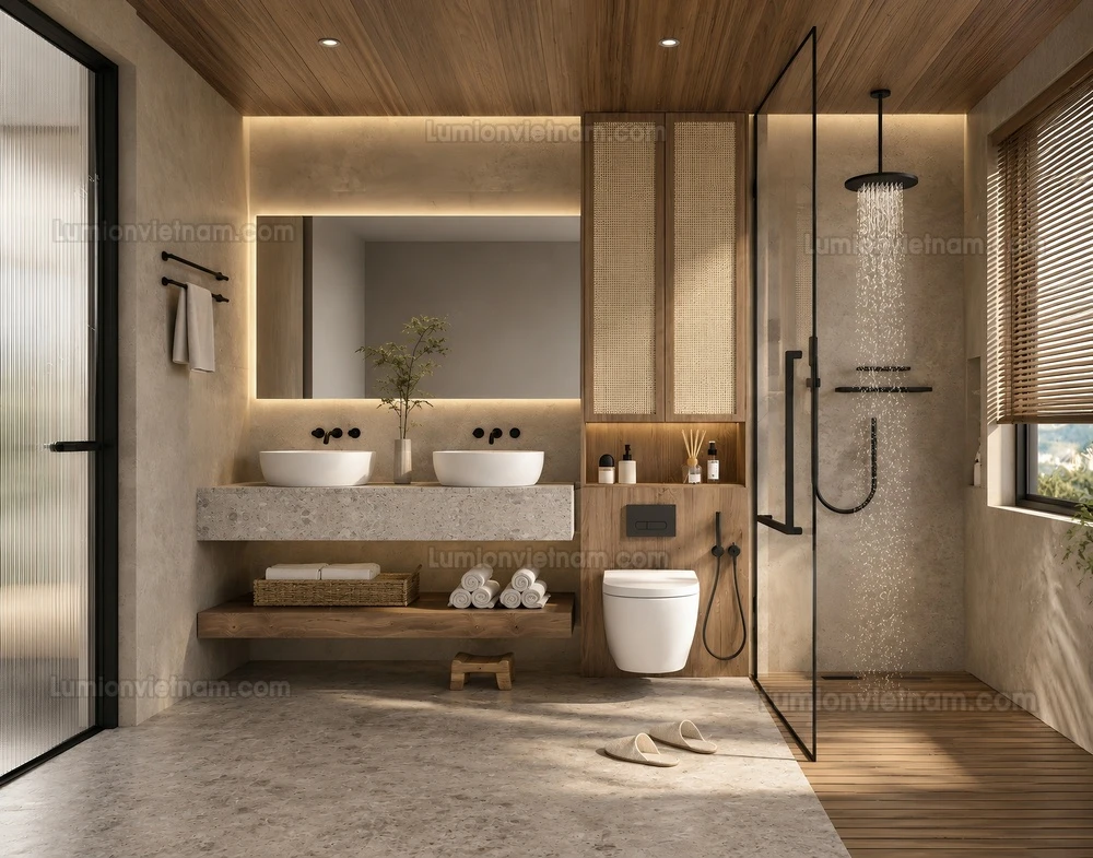 260914 Wabi sabi style Bathroom 18 Sketchup Model