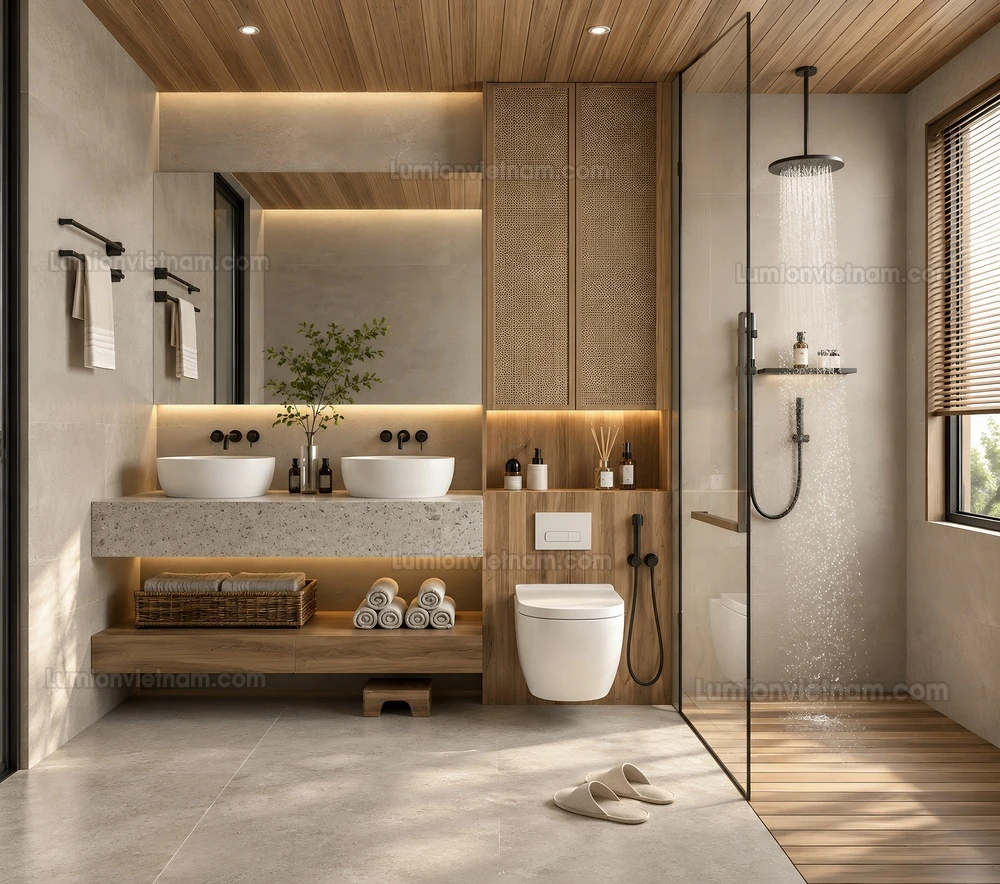 260914 Wabi sabi style Bathroom 2 Sketchup Model