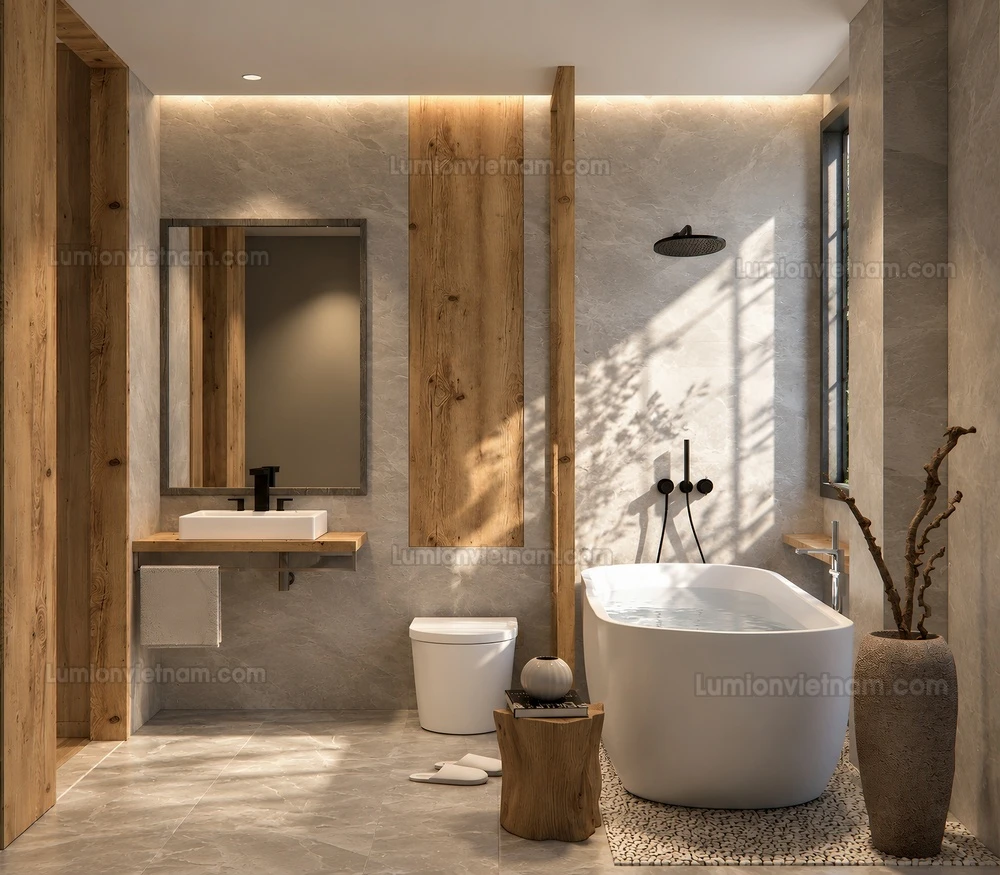 260914 Wabi sabi style Bathroom 6 Sketchup Model