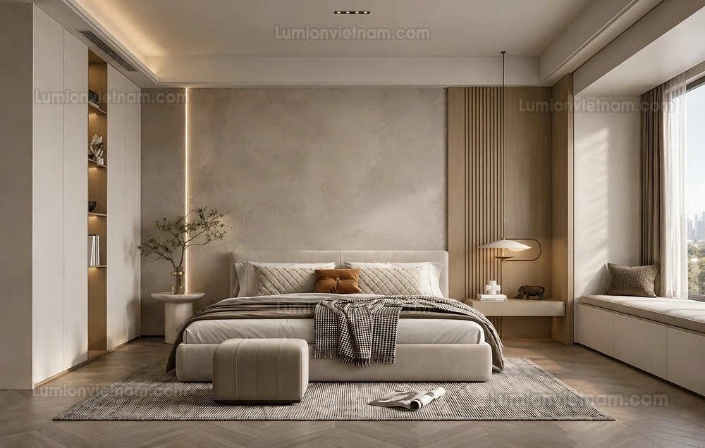 260916 Wabi sabi style Bedroom 100 Sketchup Model