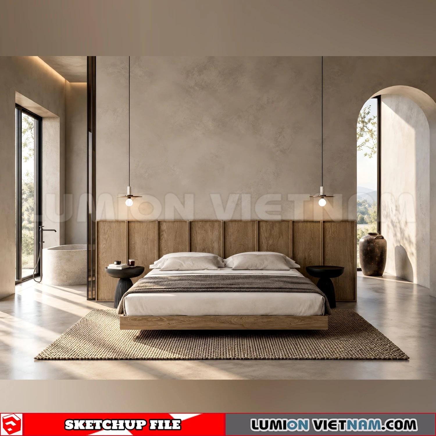 260916-wabi-sabi-style-bedroom-102-sketchup-models