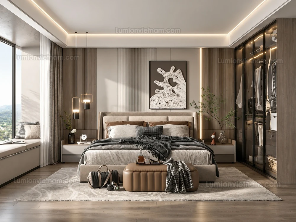 260916 Wabi sabi style Bedroom 14 Sketchup Model