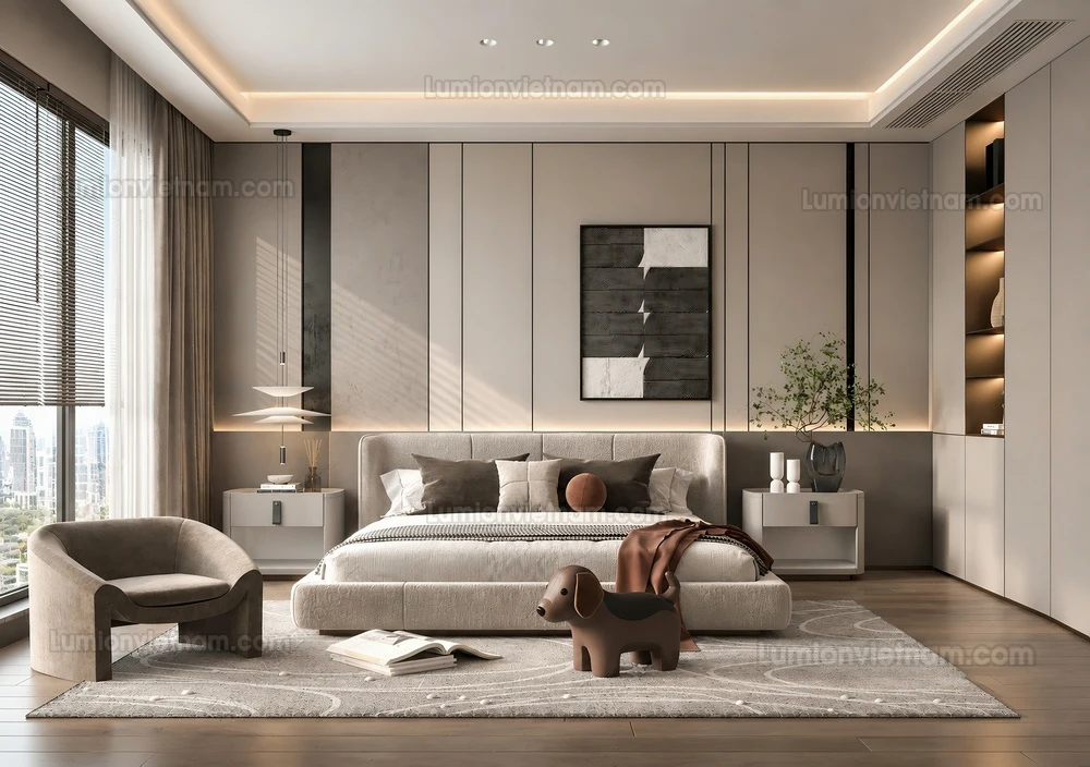 260916 Wabi sabi style Bedroom 16 Sketchup Model