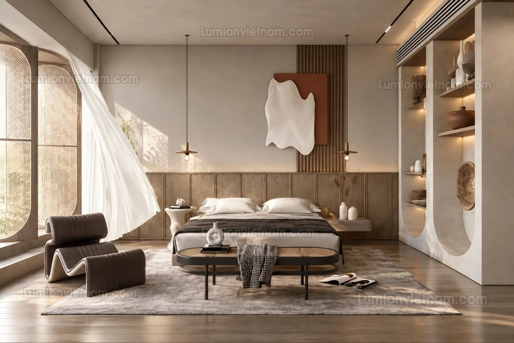 260916 Wabi sabi style Bedroom 19 Sketchup Model