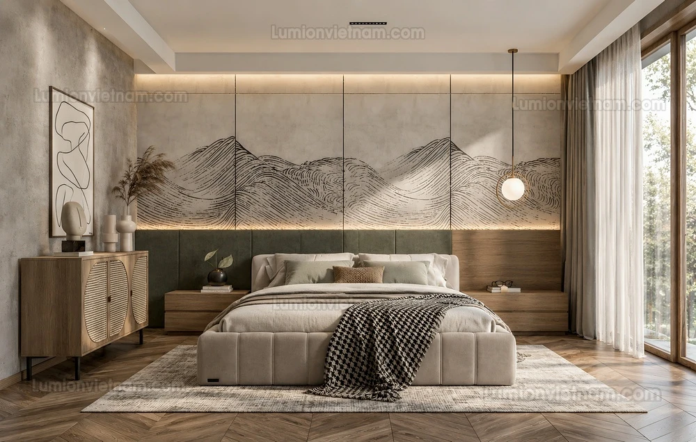 260916 Wabi sabi style Bedroom 21 Sketchup Model