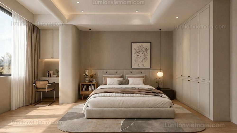 260916 Wabi sabi style Bedroom 22 Sketchup Model