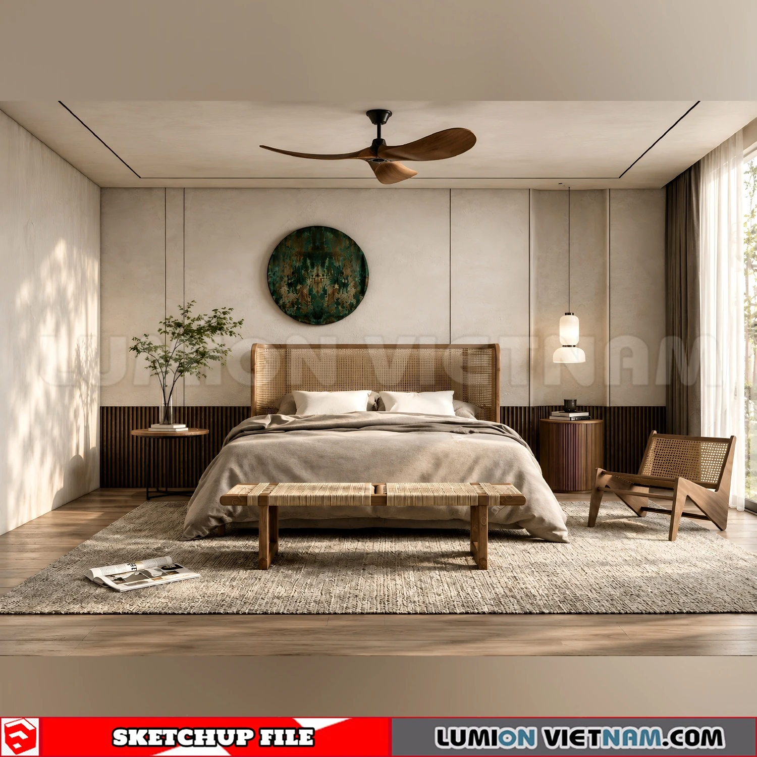 260916-wabi-sabi-style-bedroom-32-sketchup-models