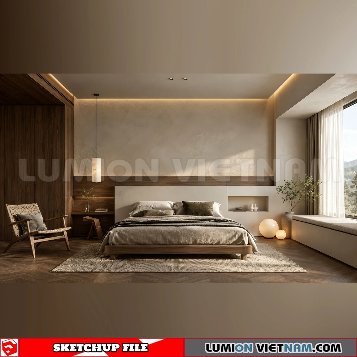 260916-wabi-sabi-style-bedroom-39-sketchup-models