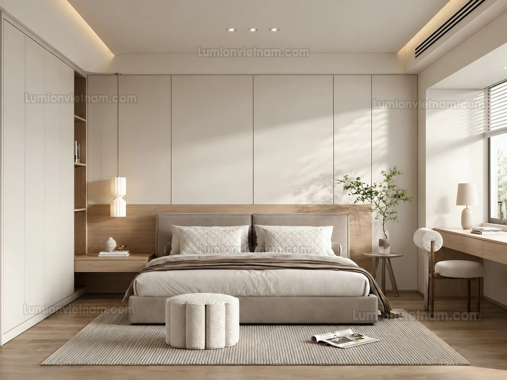 260916 Wabi sabi style Bedroom 60 Sketchup Model