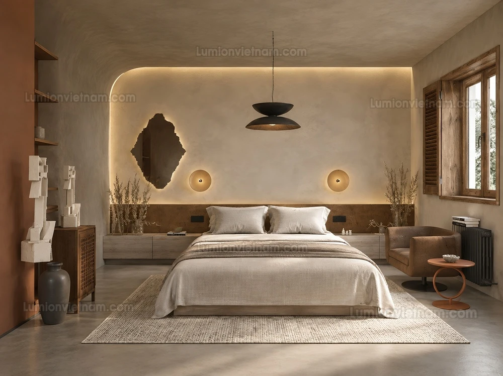 260916 Wabi sabi style Bedroom 90 Sketchup Model