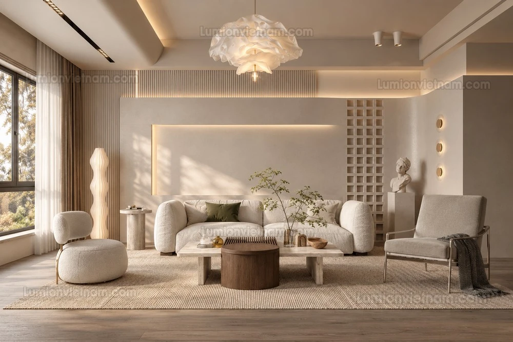 260917 Wabi sabi style Living room 104 Sketchup Model