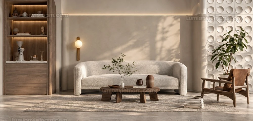 260917 Wabi sabi style Living room 19 Sketchup Model