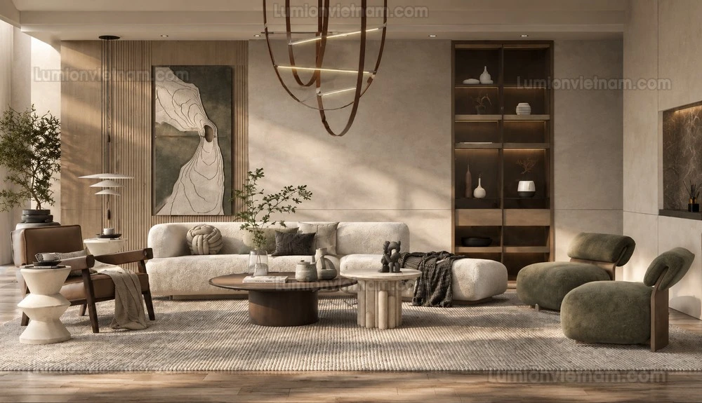 260917 Wabi sabi style Living room 20 Sketchup Model
