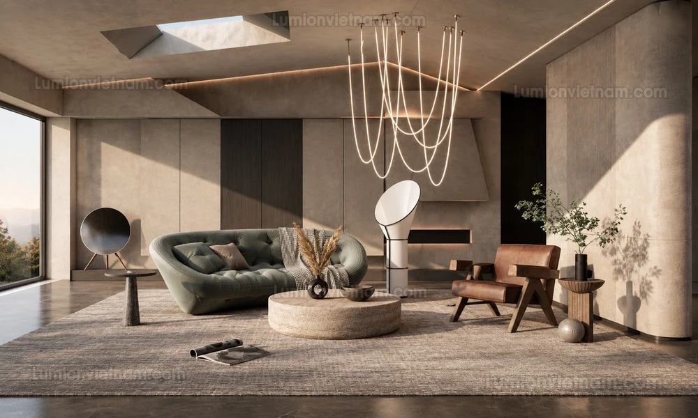 260917 Wabi sabi style Living room 23 Sketchup Model