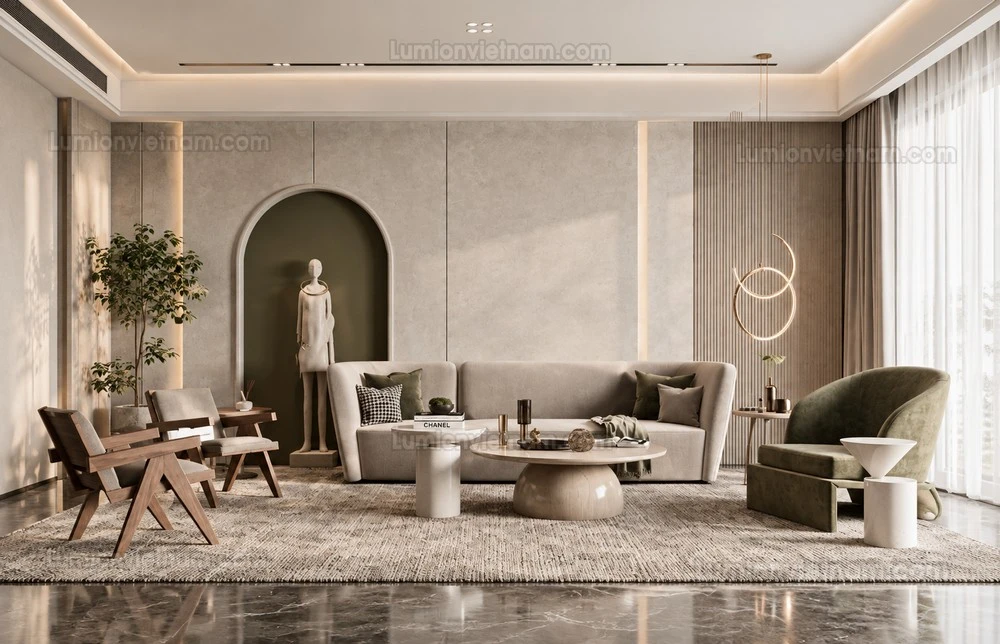 260917 Wabi sabi style Living room 24 Sketchup Model