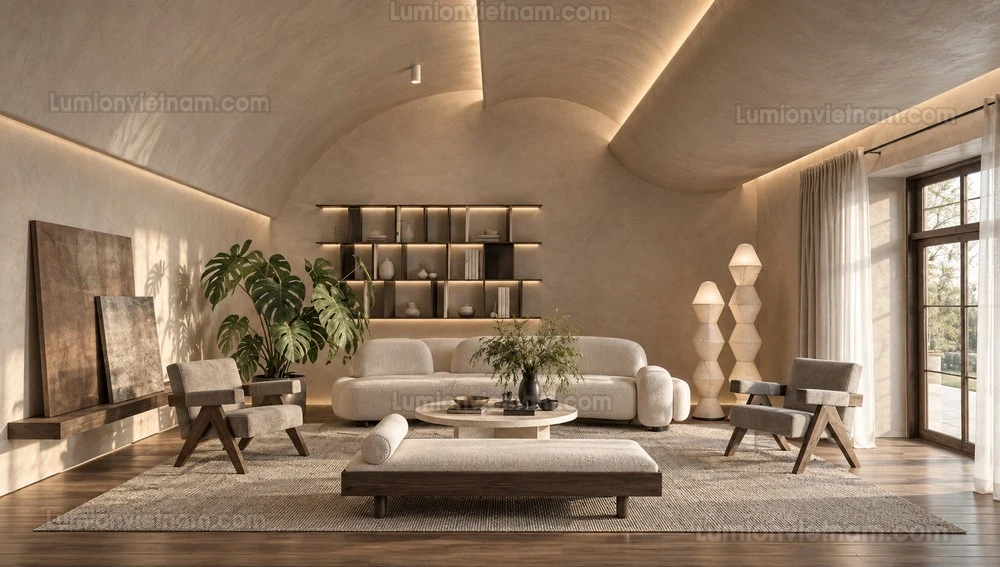260917 Wabi sabi style Living room 26 Sketchup Model