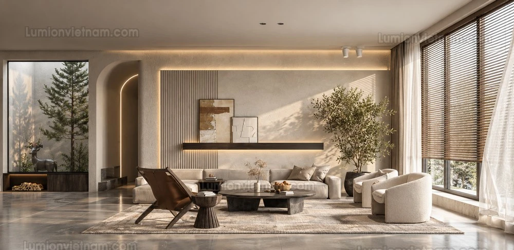 260917 Wabi sabi style Living room 27 Sketchup Model