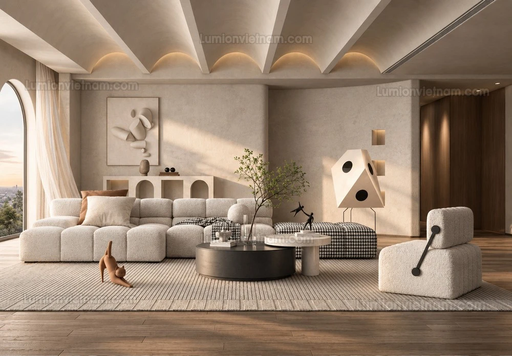 260917 Wabi sabi style Living room 28 Sketchup Model