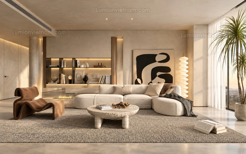 260917 Wabi sabi style Living room 32 Sketchup Model