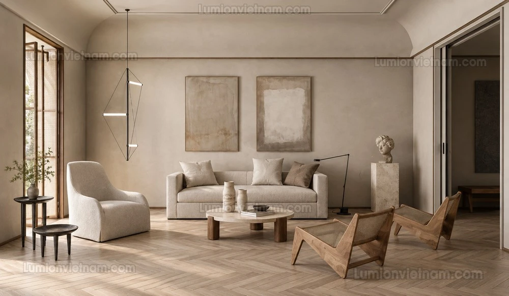 260917 Wabi sabi style Living room 35 Sketchup Model