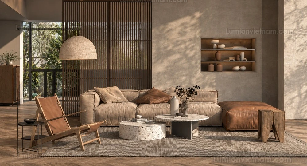 260917 Wabi sabi style Living room 36 Sketchup Model