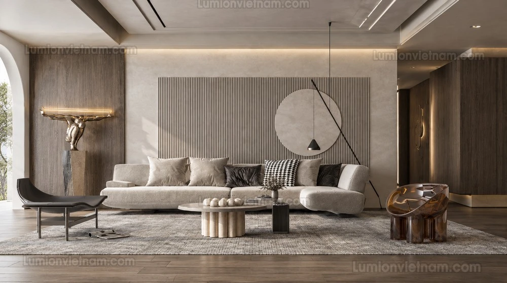 260917 Wabi sabi style Living room 45 Sketchup Model