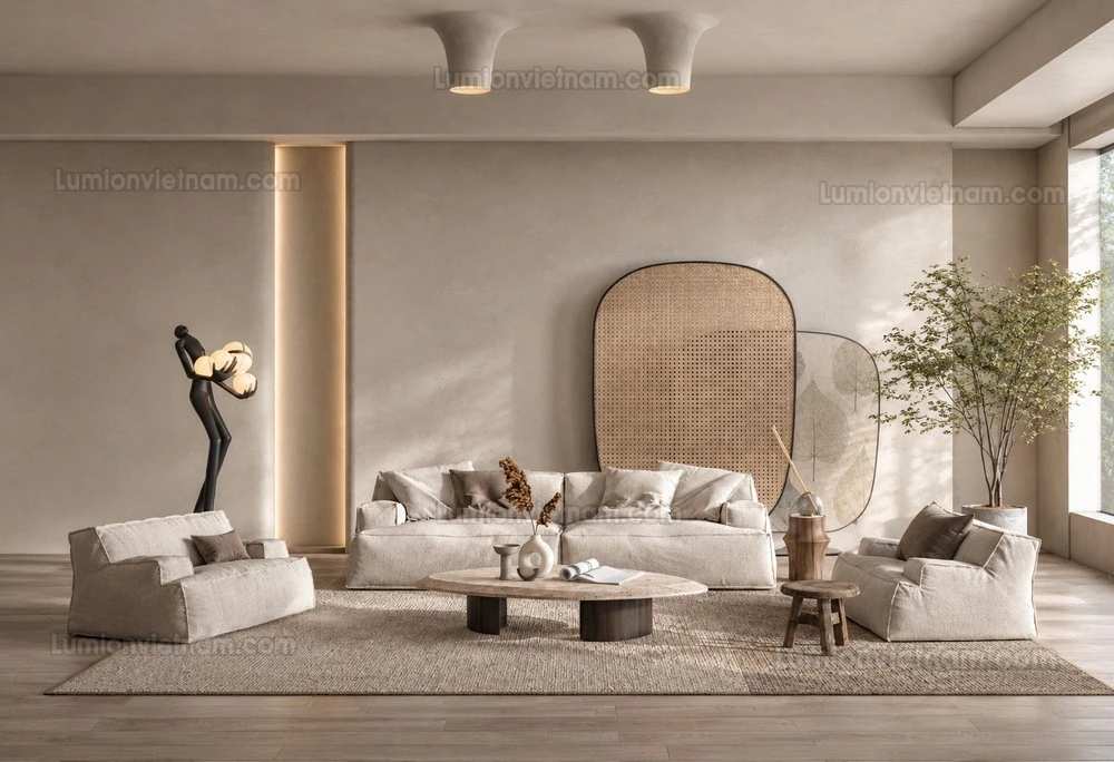 260917 Wabi sabi style Living room 48 Sketchup Model