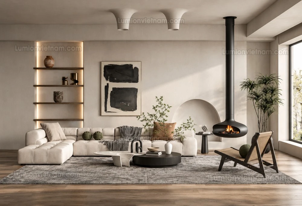 260917 Wabi sabi style Living room 53 Sketchup Model