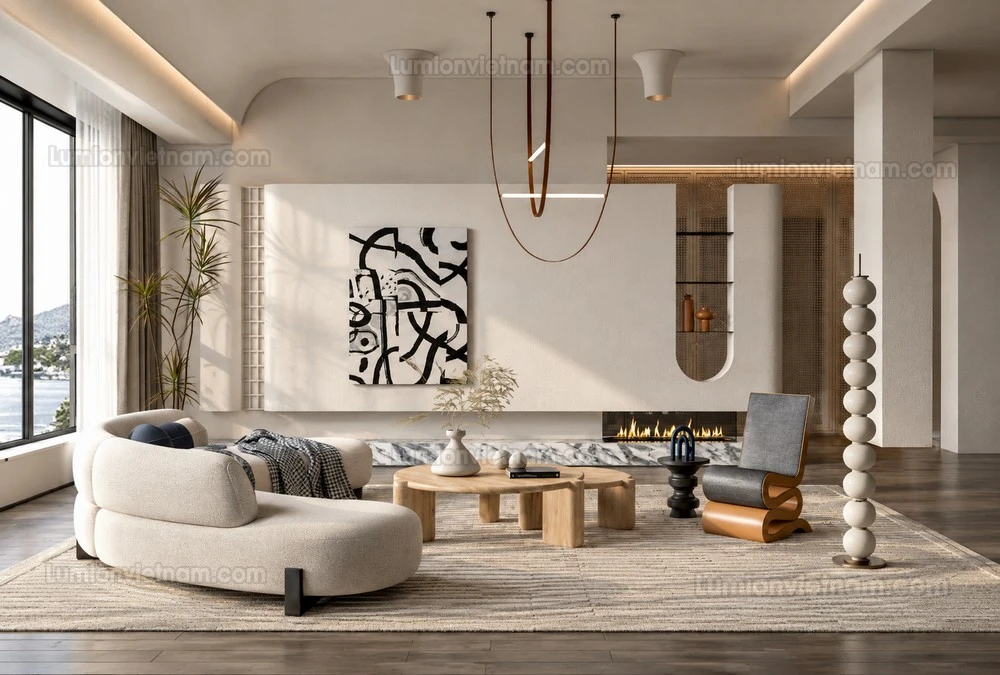 260917 Wabi sabi style Living room 55 Sketchup Model