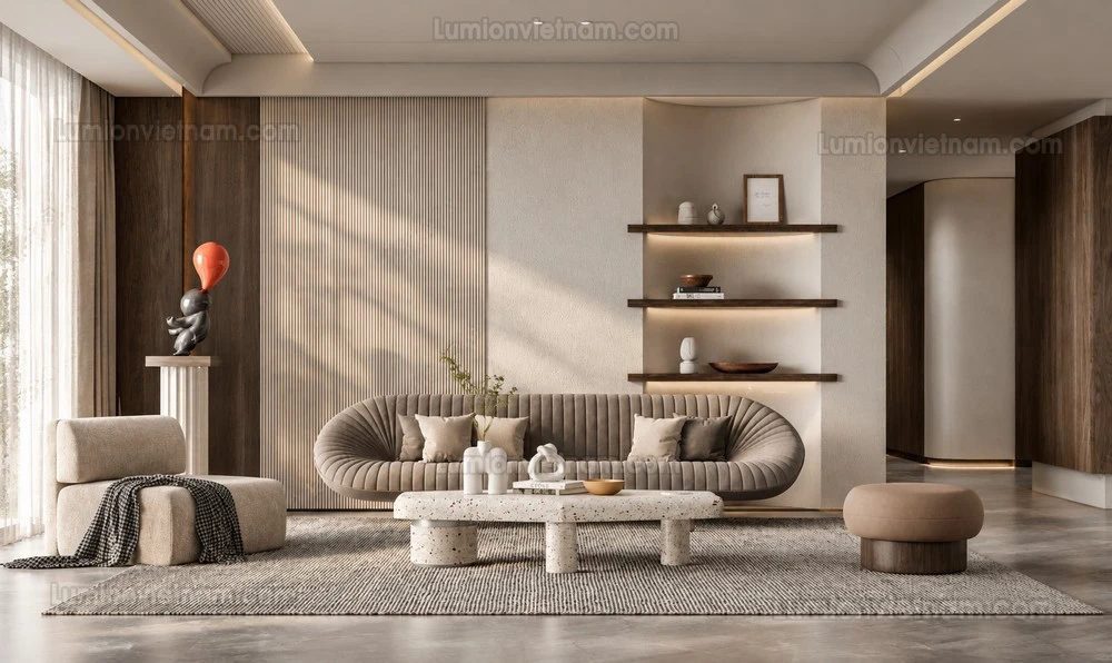 260917 Wabi sabi style Living room 56 Sketchup Model