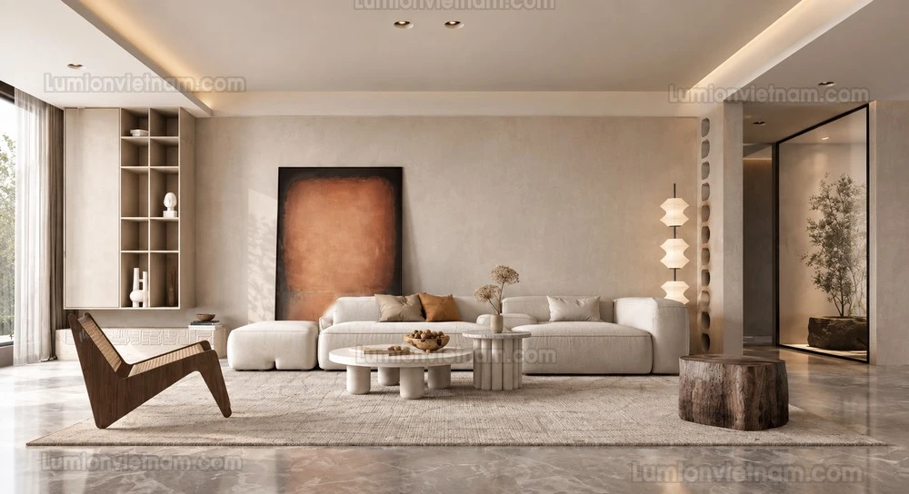 260917 Wabi sabi style Living room 57 Sketchup Model
