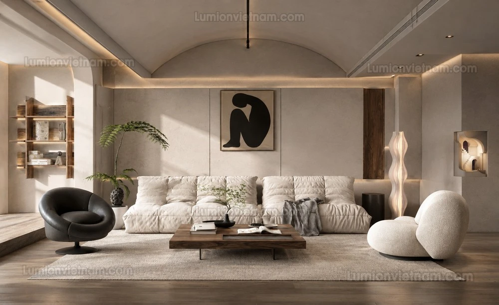 260917 Wabi sabi style Living room 58 Sketchup Model