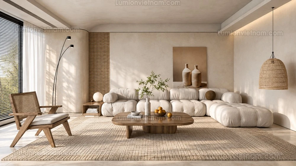 260917 Wabi sabi style Living room 60 Sketchup Model