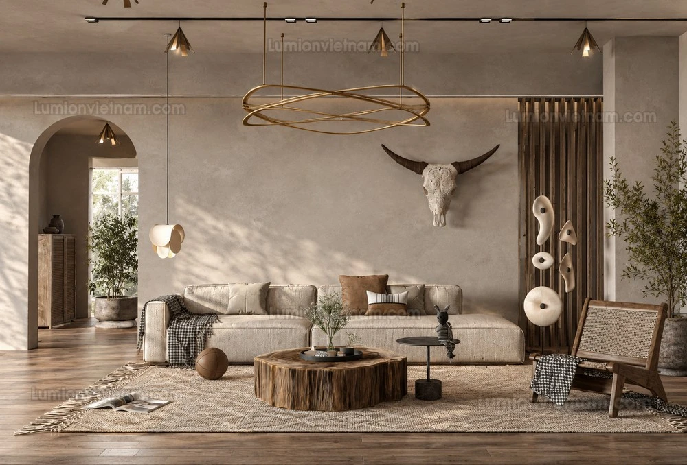 260917 Wabi sabi style Living room 67 Sketchup Model