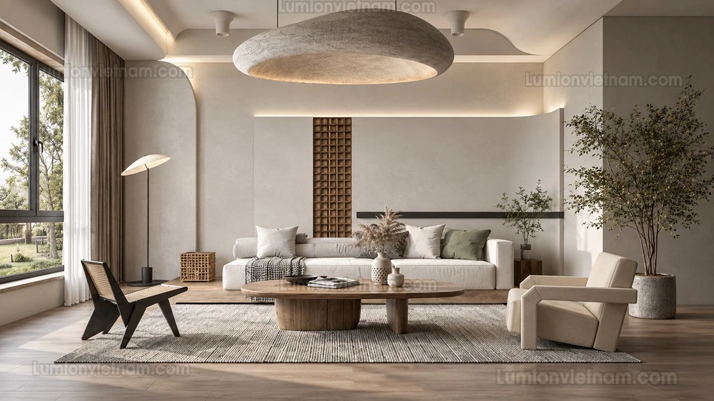 260917 Wabi sabi style Living room 7 Sketchup Model
