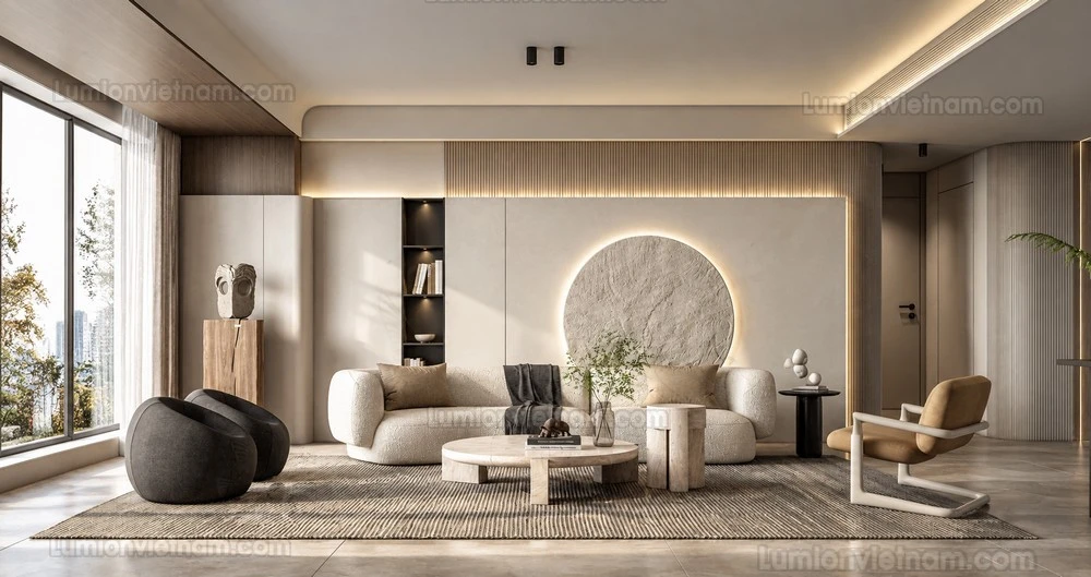 260917 Wabi sabi style Living room 77 Sketchup Model