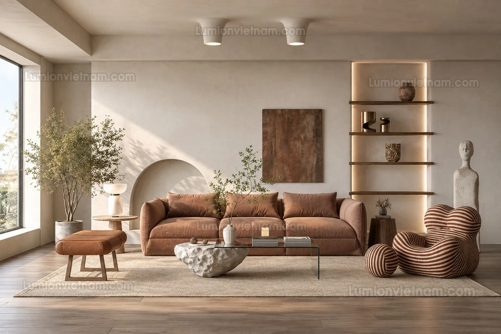 260917 Wabi sabi style Living room 8 Sketchup Model