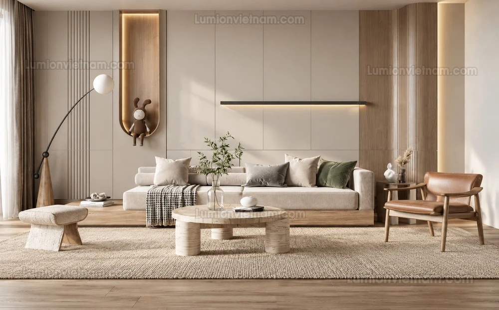 260917 Wabi sabi style Living room 80 Sketchup Model