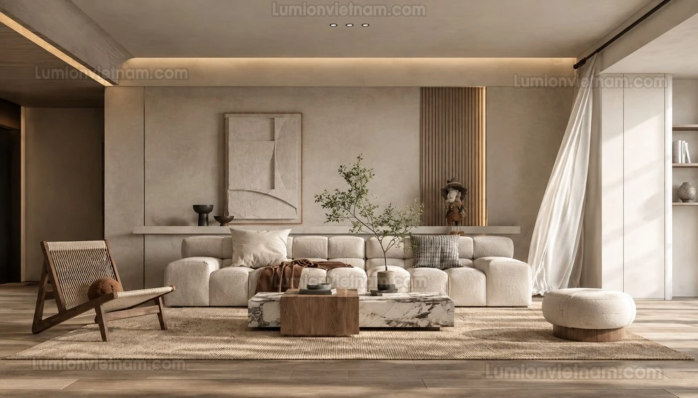 260917 Wabi sabi style Living room 85 Sketchup Model