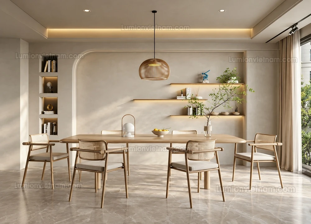260918 Wabi sabi style Dining room 1 Sketchup Model
