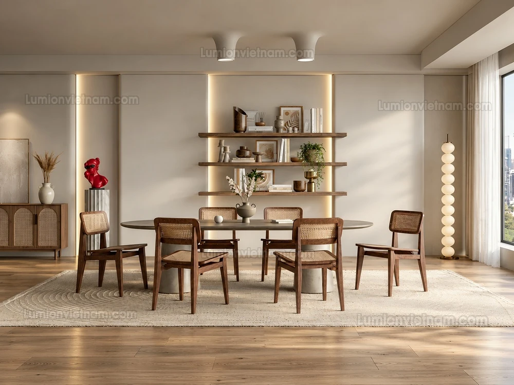 260918 Wabi sabi style Dining room 10 Sketchup Model