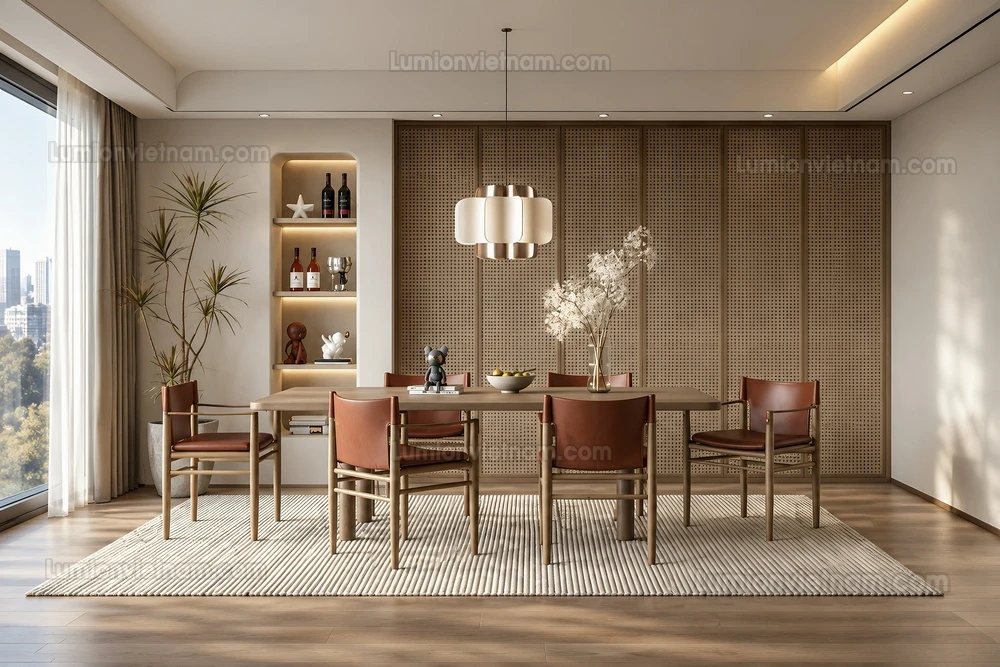 260918 Wabi sabi style Dining room 11 Sketchup Model