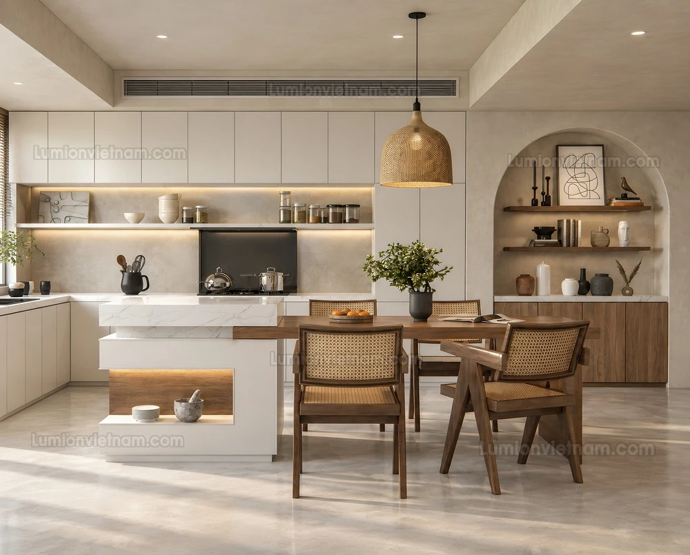 260918 Wabi sabi style Dining room 12 Sketchup Model